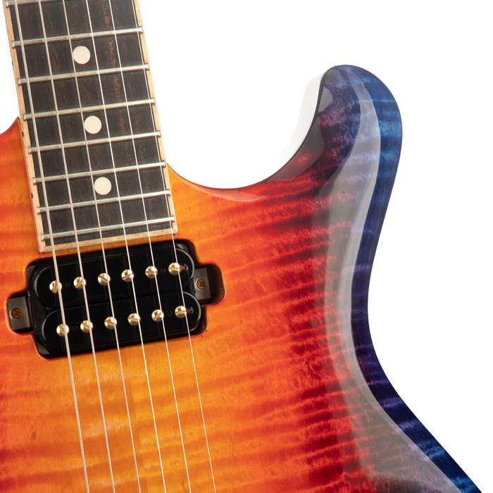 Knaggs Chesapeake Severn T1 Top Electric Guitar - Fire and Ice - #1234