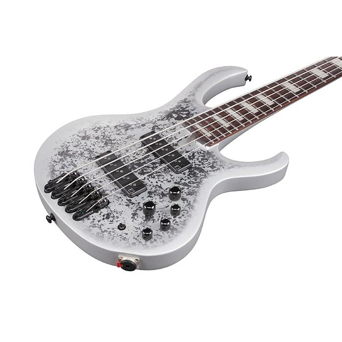 Ibanez BTB25TH5 5-String Electric Bass Guitar - Silver Blizzard Matte