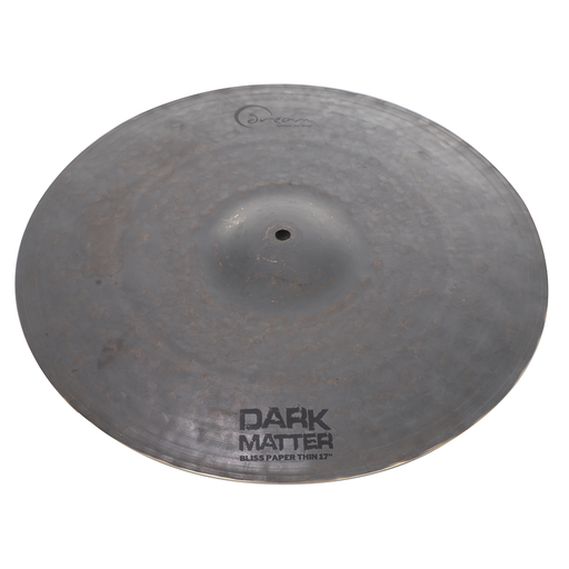 Dream Cymbals 17-Inch Dark Matter Bliss Paper Thin Crash Cymbal - Mint, Open Box