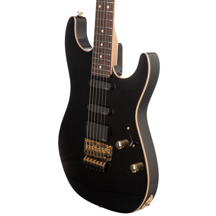 Suhr Standard Legacy Electric Guitar - Black, Floyd Rose