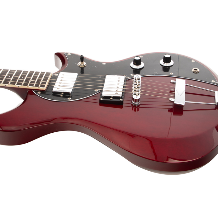 Dunable DE Series Cyclops Electric Guitar - Dark Red - New