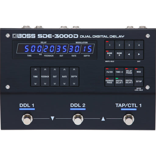 Boss SDE-3000D Dual Digital Delay Guitar Pedal