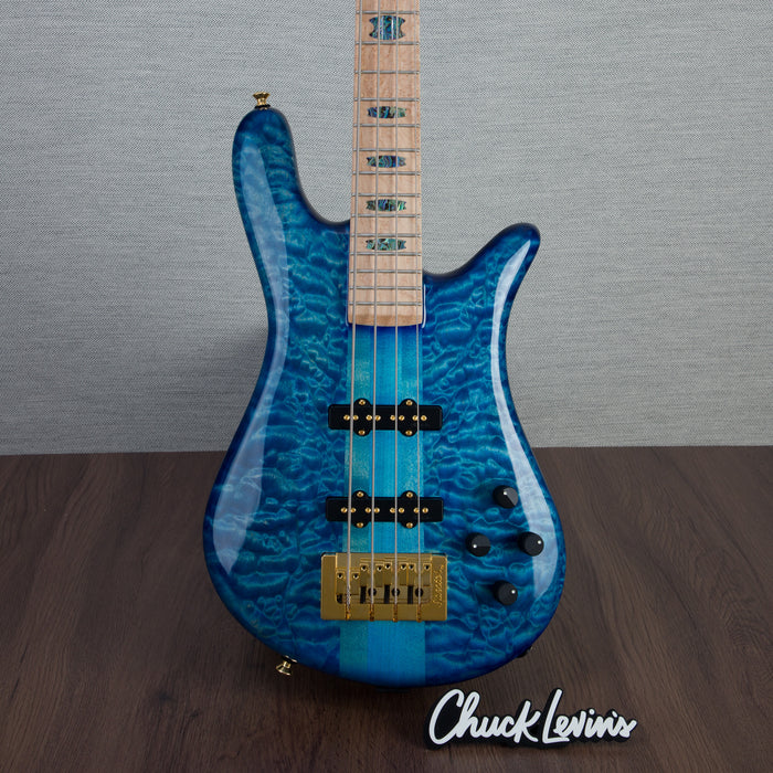 Spector USA Custom NS2 Bass Guitar - Bahama Blue - #1571