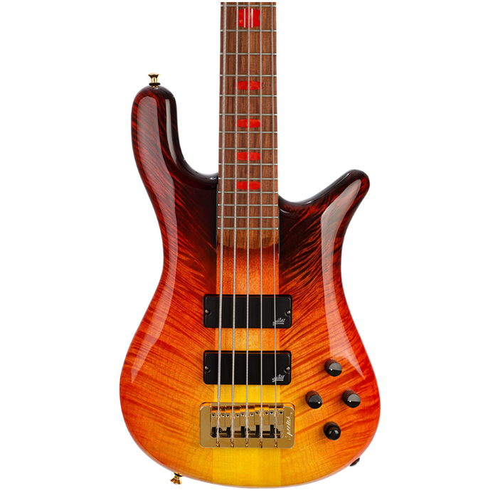 Spector USA Custom NS5 5-String Bass Guitar - Fire Fade Gloss CHUCKSCLUSIVE - #486