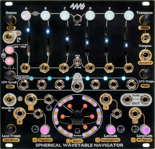 4ms Spherical Wavetable Navigator Module