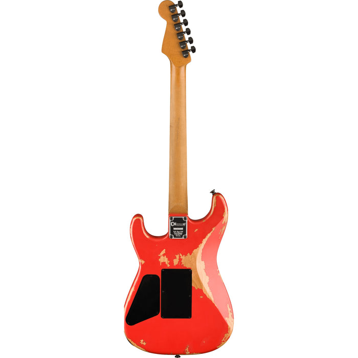 Charvel Pro-Mod Relic San Dimas Style 1 HH FR PF, Pau Ferro Fingerboard - Weathered Orange - New