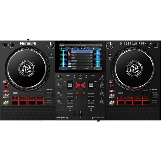 Numark Mixstream Pro+ Standalone Streaming DJ Controller with Amazon Music