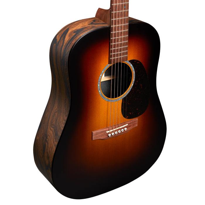 Martin X-Series D-X2E Ziricote Acoustic Electric Guitar - Burst