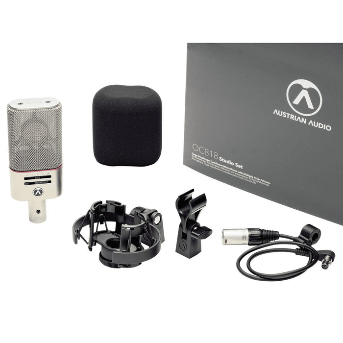 Austrian Audio OC818 Multi-Pattern Large-Diaphragm Condenser Microphone