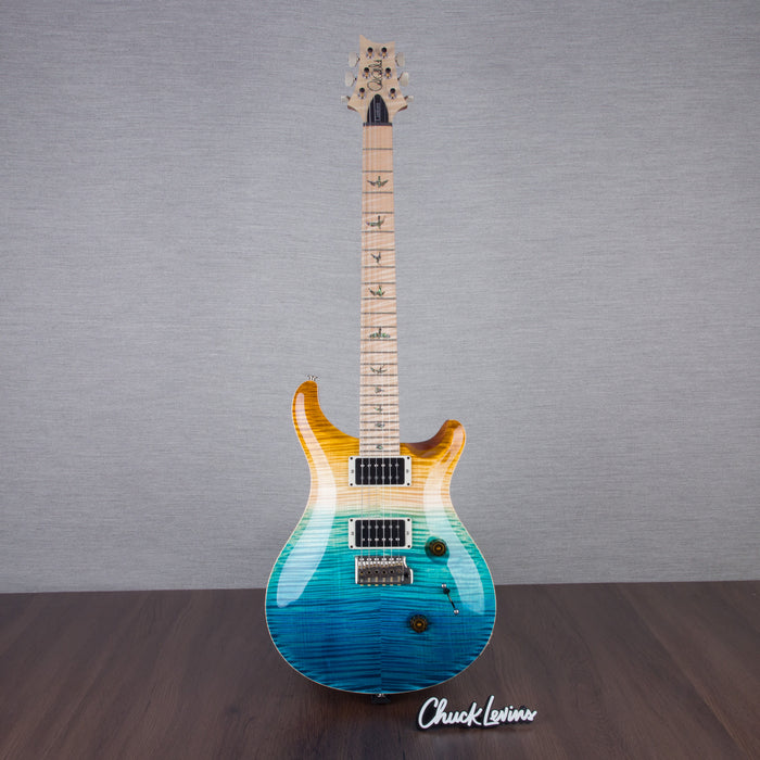 PRS Wood Library Custom 24 Electric Guitar - Private Stock Beach Fade Finish - CHUCKSCLUSIVE - #240383993