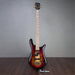 Spector Euro4LT Spalted Maple Bass Guitar - Fire Red Burst - CHUCKSCLUSIVE - #]C121SN 21112