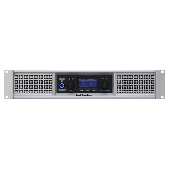 QSC GXD8 4500 Watt Processing Amplifier