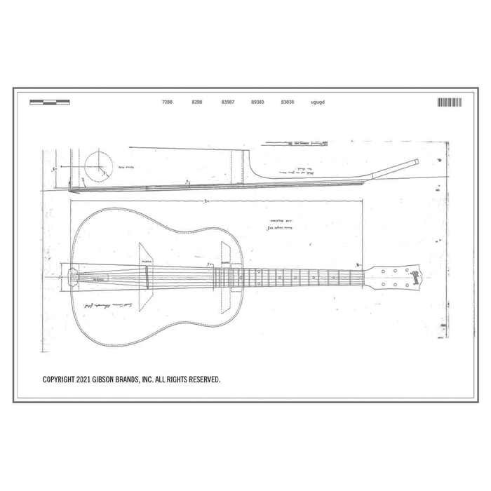 Gibson G-00 Acoustic Guitar - Natural - Display Model - Mint, Open Box