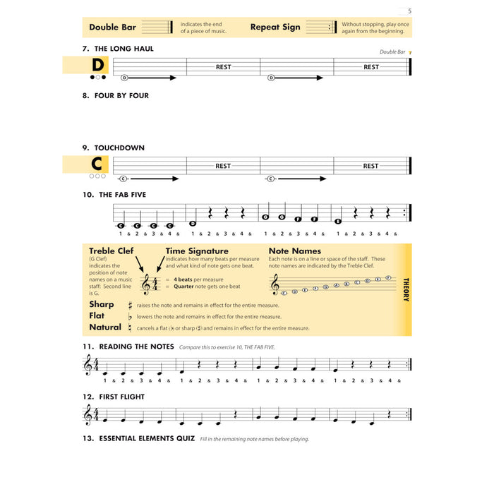 H.Leonard Essential Elements for Band Baritone T.C. - Book 1