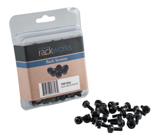 Rackworks GRW-SCRW100 Rack Screws - 100 Pack - Preorder