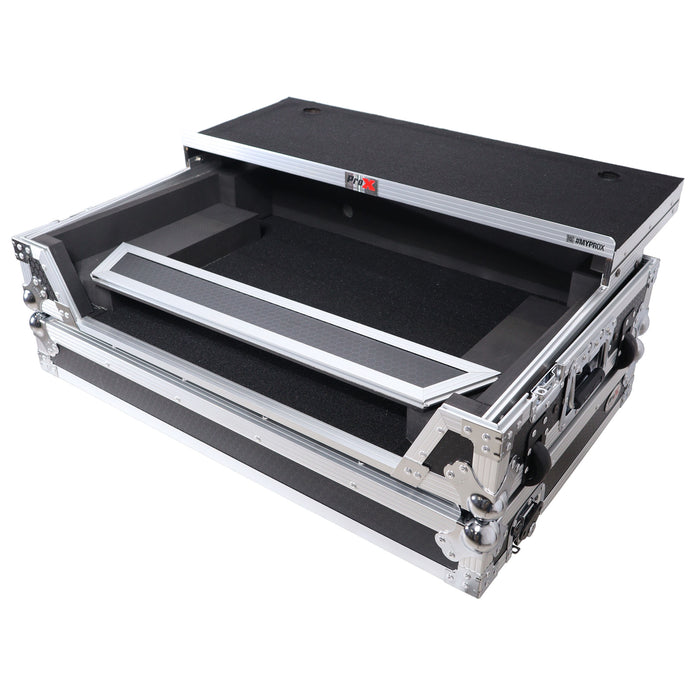 PRO X XS-DDJFLX10WLT FLX-10 Case wth Sliding Tray-Wheels - New