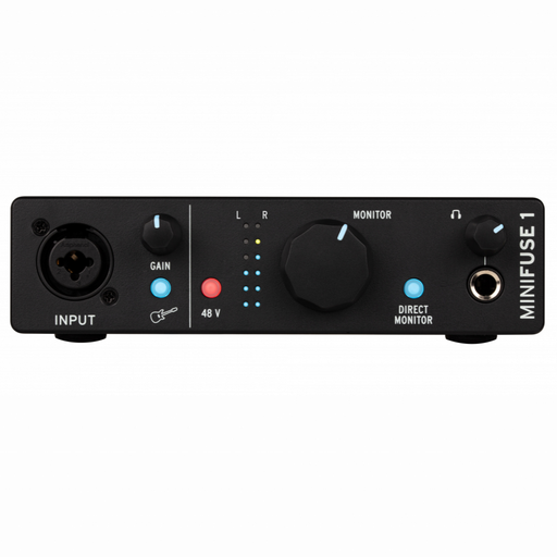 Arturia MiniFuse 1 Audio Interface - Black