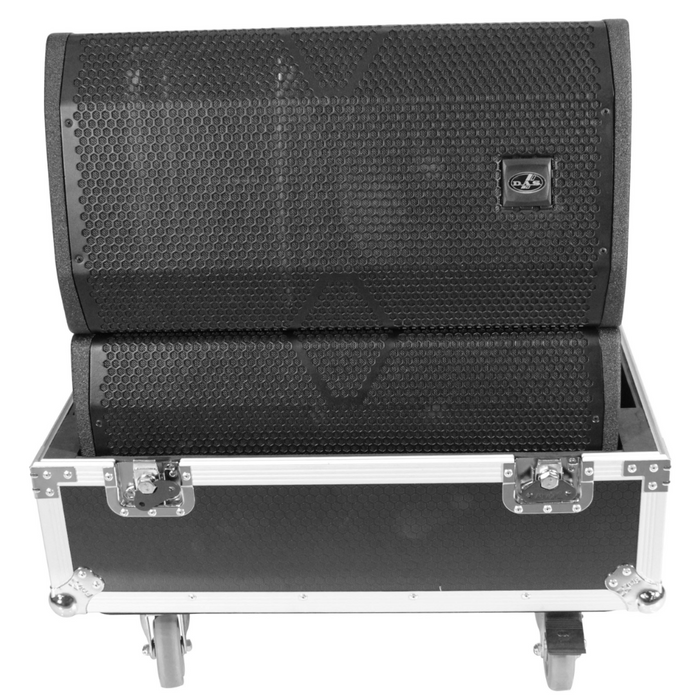 ProX XS-282620LASPW Universal Line Array Speaker Flight Case with Wheels