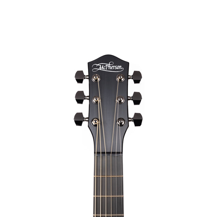 McPherson Touring Carbon Acoustic Guitar - Camo Top, Black Hardware - New