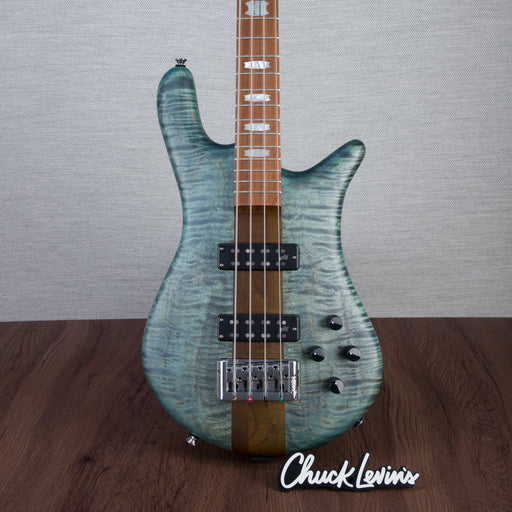 Spector Euro4 RST Bass Guitar - Turquoise Tide Matte - #21NB18545