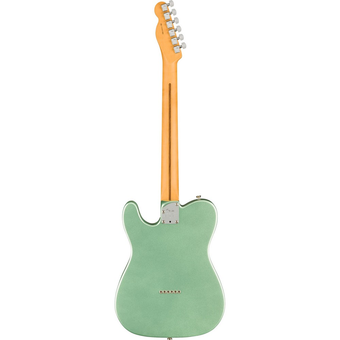 Fender American Pro II Telecaster Electric Guitar - Mystic Surf Green with Rosewood Fretboard - New