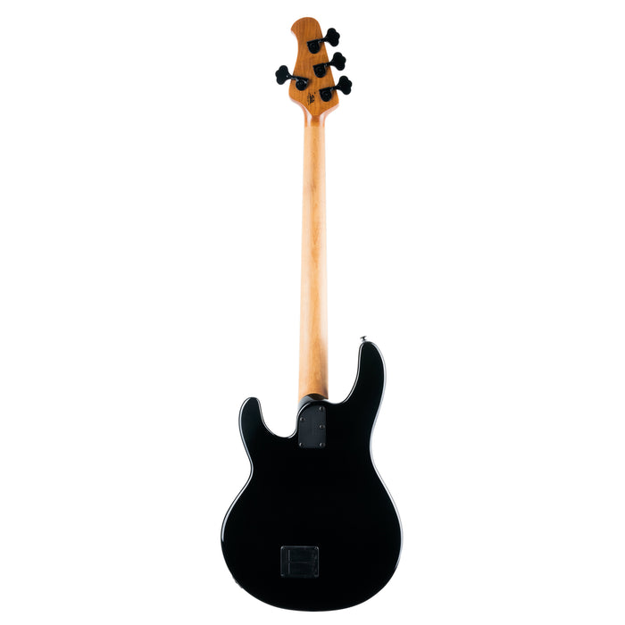 Music Man Stingray Special 4H Bass Guitar, Ebony Fingerboard - Jet Black - New,Jet Black